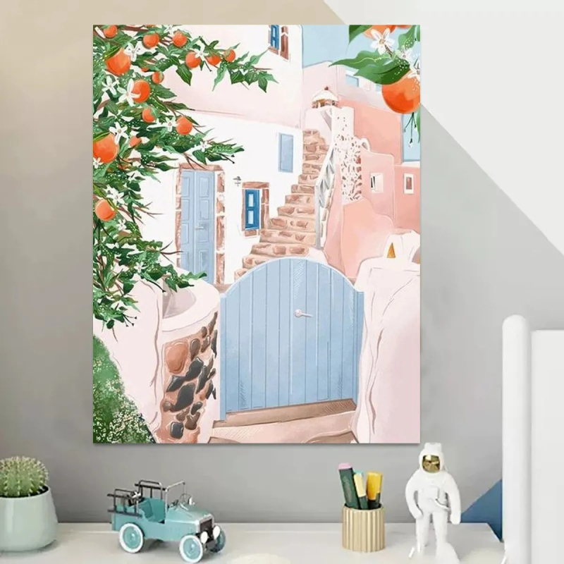 DIY Σετ Ζωγραφικής με Αριθμούς για Αρχάριους – 10122 Χώροι (Brand: Other; Frame: Other; Style: Other)