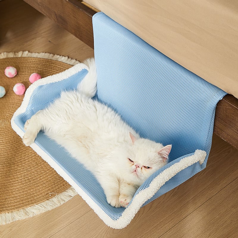 Mačji hamak za prozor - četiri sezone, viseće ležište uz prozor i balkon