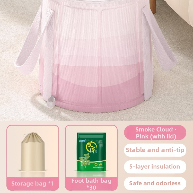 Skladacia vaňa na nohy s výškou lýtka, keramická, nordický štýl, prenosná