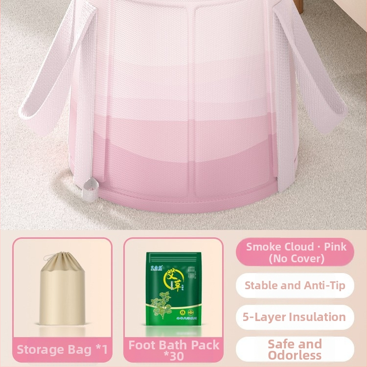 Skladacia vaňa na nohy s výškou lýtka, keramická, nordický štýl, prenosná