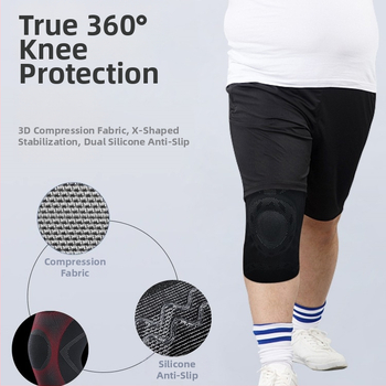 Termiskie sporta ceļgalu sargi no putu materiāla, piemēroti skrējienam un lecamvirvei