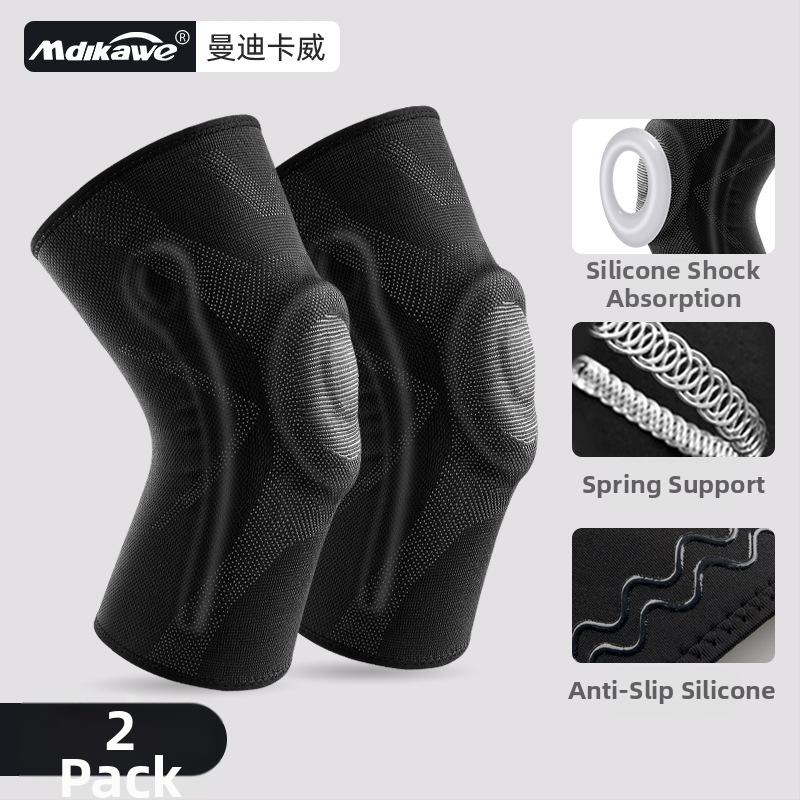 Termiskie sporta ceļgalu sargi no putu materiāla, piemēroti skrējienam un lecamvirvei