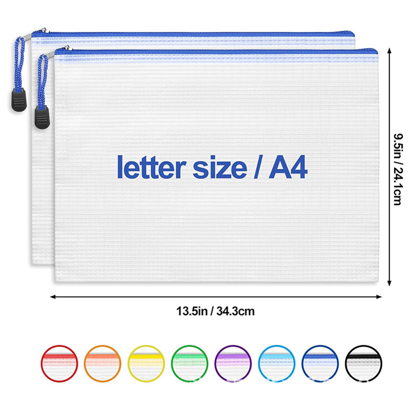 Chuanglihua PVC sieťová taška na zips s priehradkami