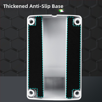 Vnútorný držiak na kupolovú kameru s vstavanou kabelovou skrinkou, plastový