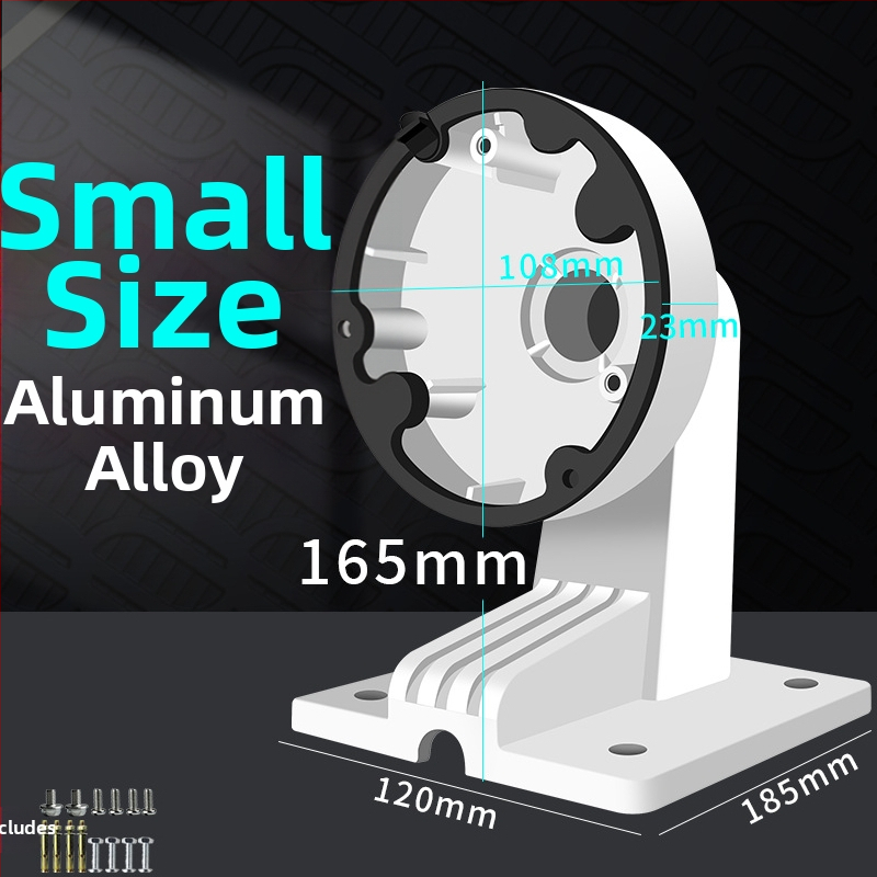 Vnútorný držiak na kupolovú kameru s vstavanou kabelovou skrinkou, plastový