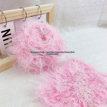 Youjia priadza na ručné háčkovanie — vlnená zmes s dlhými vláknami, vhodná na šály a čiapky, Číslo položky 974631204622, Kód produktu YJ, Technológia spracovania YJ, Uvoľnenie Zima 2025