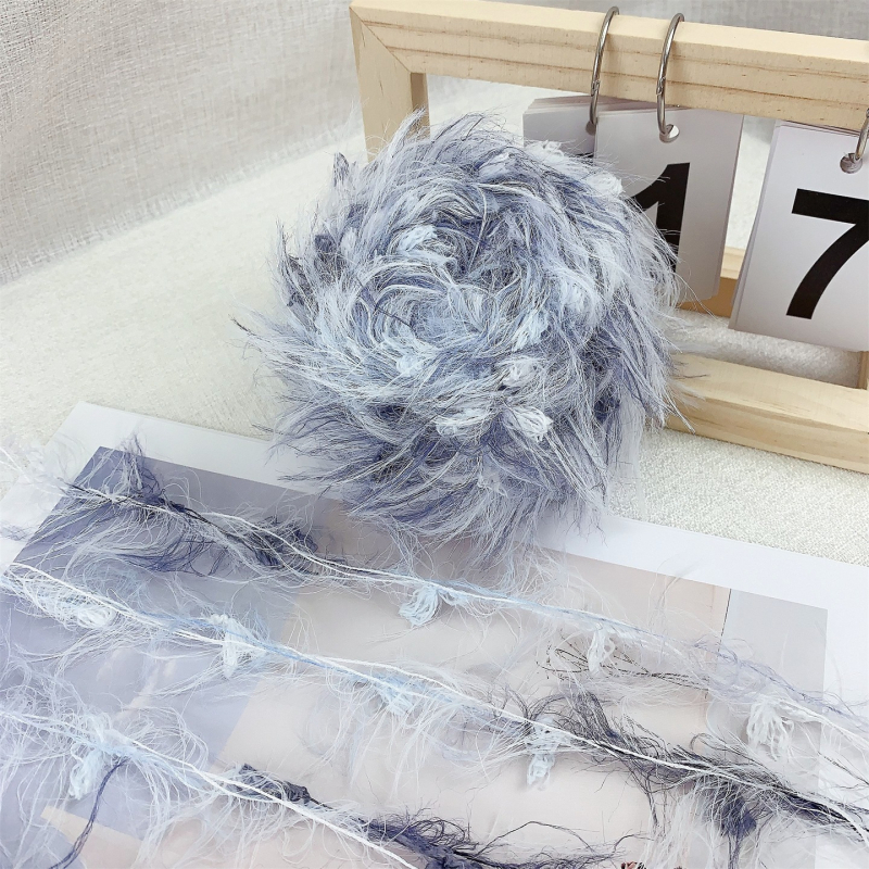 Youjia priadza na ručné háčkovanie — vlnená zmes s dlhými vláknami, vhodná na šály a čiapky, Číslo položky 974631204622, Kód produktu YJ, Technológia spracovania YJ, Uvoľnenie Zima 2025