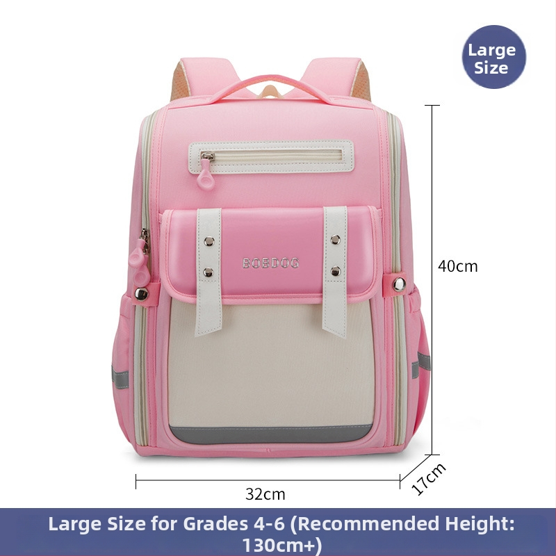 Babu Bean ultra lengva Oxford mokyklinė kuprinė 3–4 klasei, atspari dėvėjimui, vaikiško mielo stiliaus