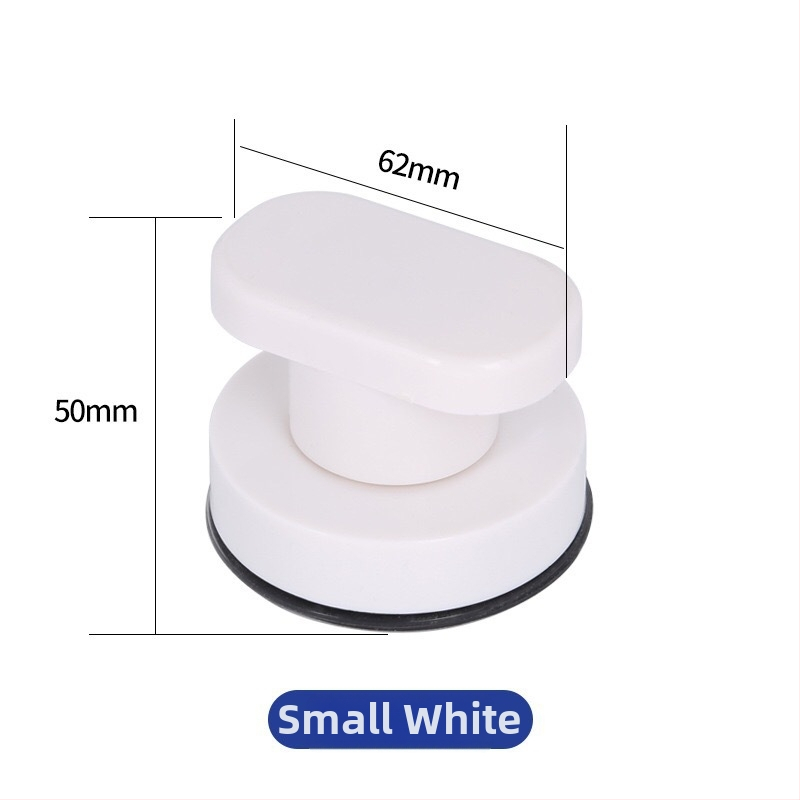 Sklenená klika na posuvné dvere s prísavkou, bez vŕtania, model 020, plast, moderný minimalizmus