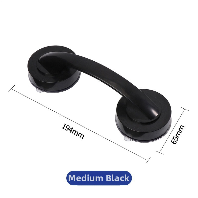 Sklenená klika na posuvné dvere s prísavkou, bez vŕtania, model 020, plast, moderný minimalizmus