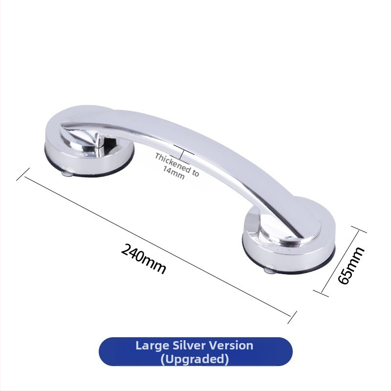 Sklenená klika na posuvné dvere s prísavkou, bez vŕtania, model 020, plast, moderný minimalizmus