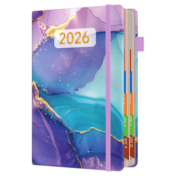 Elegantný kvetinový plánovač A5 poznámkový blok — prispôsobiteľný; Rok 2026; Materiály: Kraftpapier, PVC nálepka, zrkadlová nálepka; Číslo produktu jd601101378798178