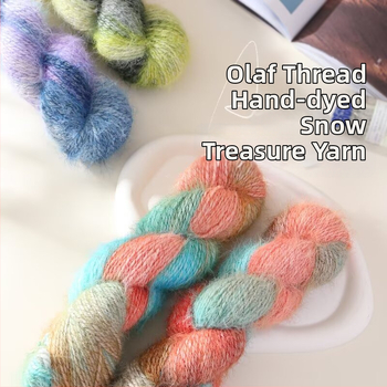 Nádherná priadza — ručne farbená Hank priadza, Jet-spun na pletenie