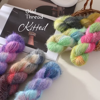 Nádherná priadza — ručne farbená Hank priadza, Jet-spun na pletenie