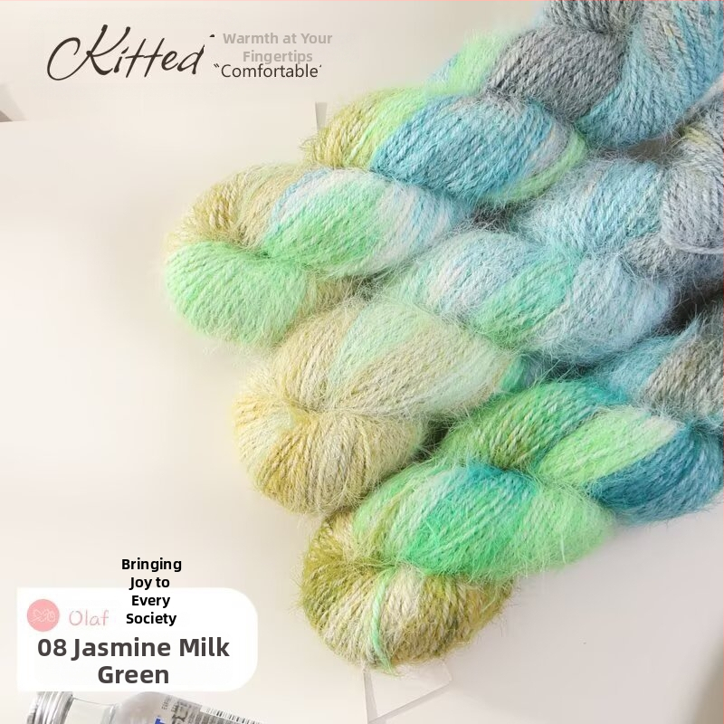 Nádherná priadza — ručne farbená Hank priadza, Jet-spun na pletenie