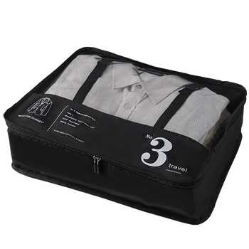 Putna torba za organiziranje - Poliester, Višenamjenska, Moderan minimalistički stil, za cipele, donje rublje, odjeću i toaletne potrepštine