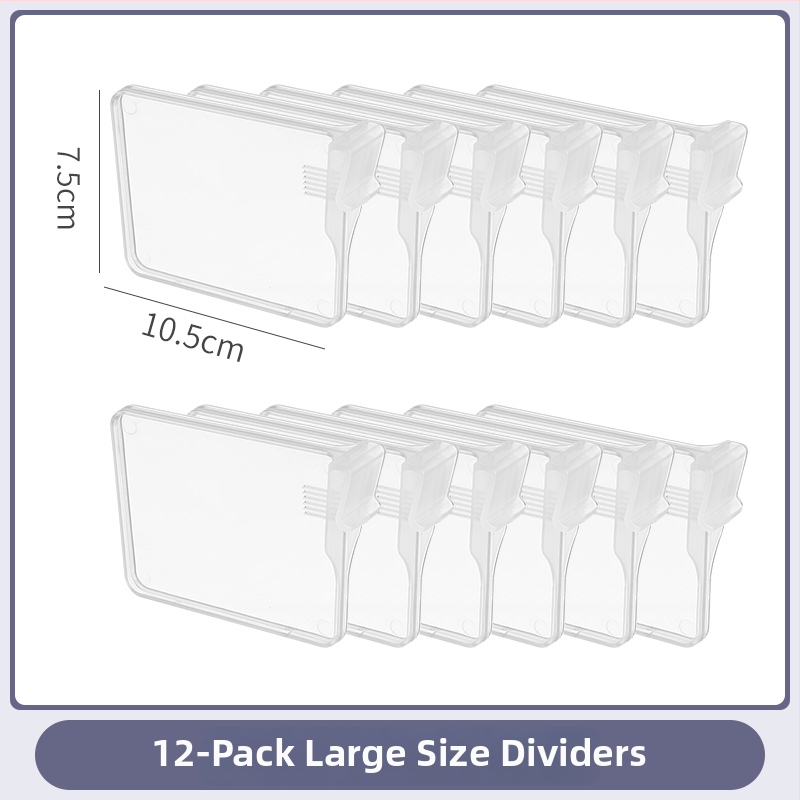 Delič chladničky – bočné dvere, zvislý delič, nastaviteľný plastový panel, modulárna konfigurácia