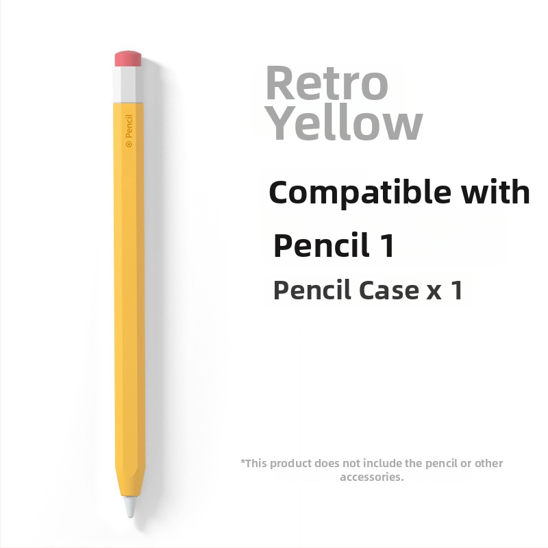 Silīkon aizsargkalns Apple Pencil (1. un 2. paaudze) - pret ritēšanu, izturīgs pret kritieniem, pretslīdējošs