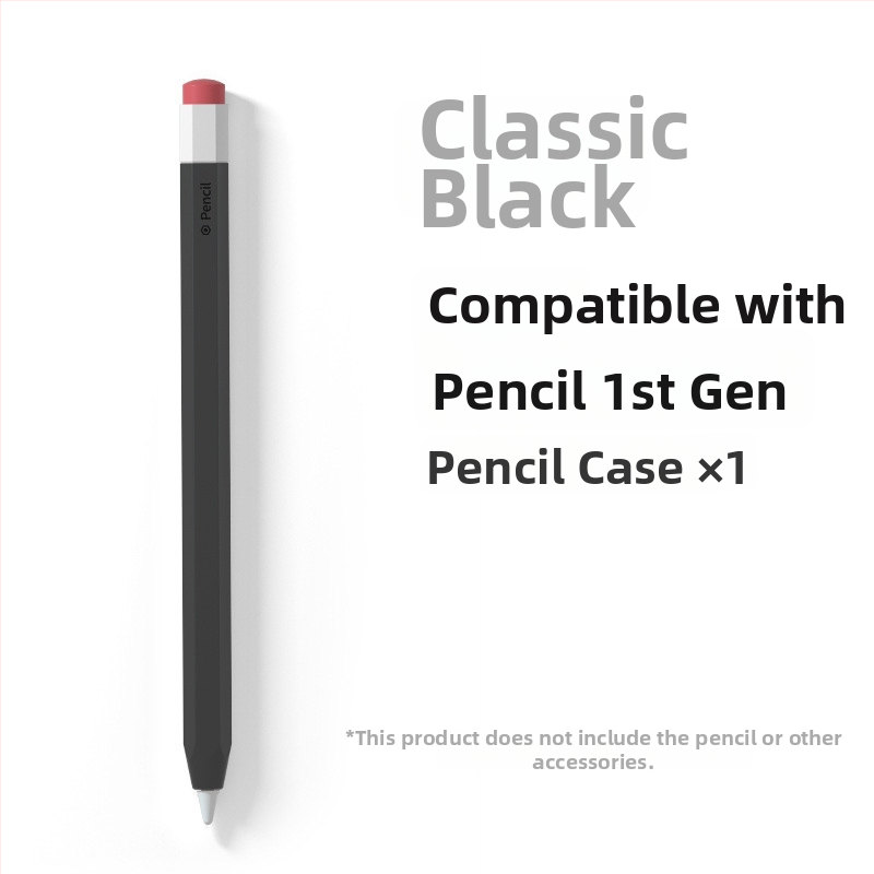 Silīkon aizsargkalns Apple Pencil (1. un 2. paaudze) - pret ritēšanu, izturīgs pret kritieniem, pretslīdējošs