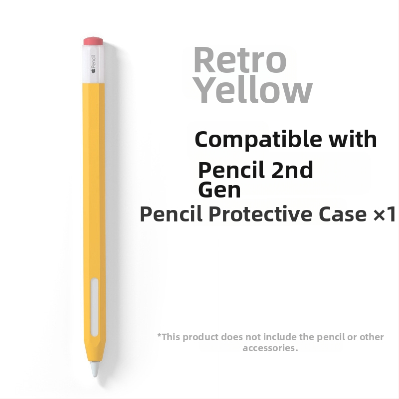 Silīkon aizsargkalns Apple Pencil (1. un 2. paaudze) - pret ritēšanu, izturīgs pret kritieniem, pretslīdējošs