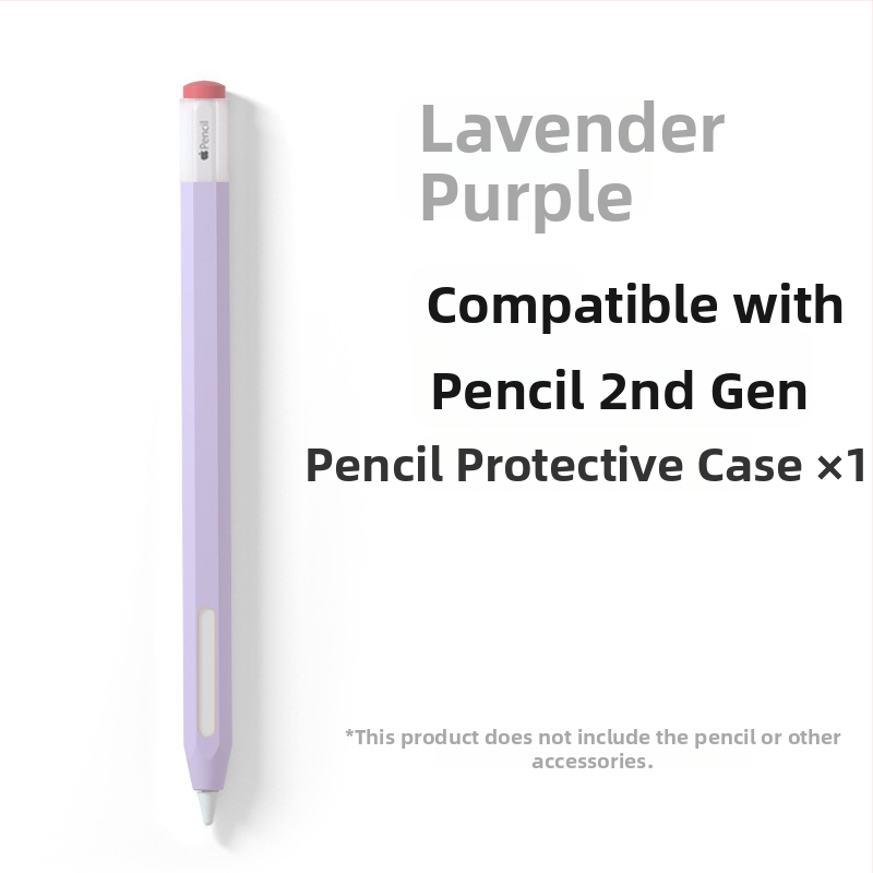 Silīkon aizsargkalns Apple Pencil (1. un 2. paaudze) - pret ritēšanu, izturīgs pret kritieniem, pretslīdējošs