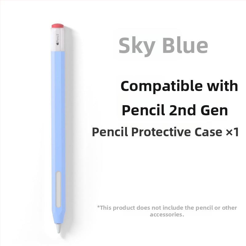 Silīkon aizsargkalns Apple Pencil (1. un 2. paaudze) - pret ritēšanu, izturīgs pret kritieniem, pretslīdējošs