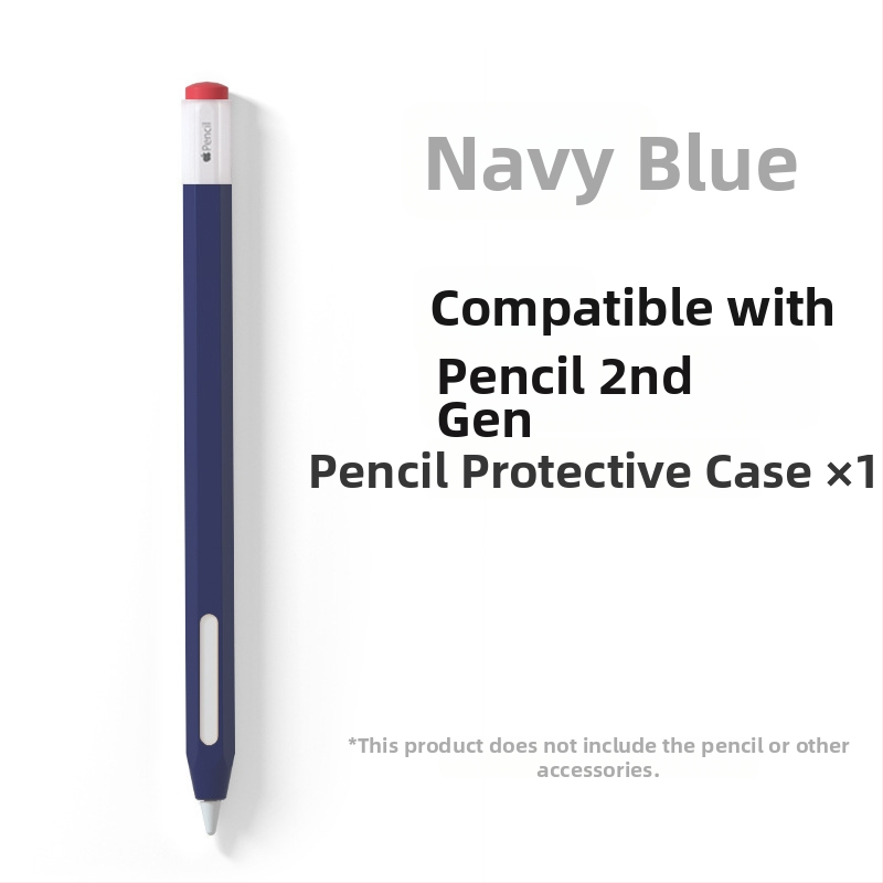 Silīkon aizsargkalns Apple Pencil (1. un 2. paaudze) - pret ritēšanu, izturīgs pret kritieniem, pretslīdējošs