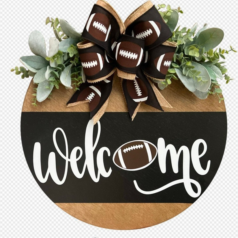 Drevená vstupná tabuľka s nápisom Vitajte (Materiál: Drevo; Spracovanie: Iné; Darček: Áno; IP schválenie: Nie)