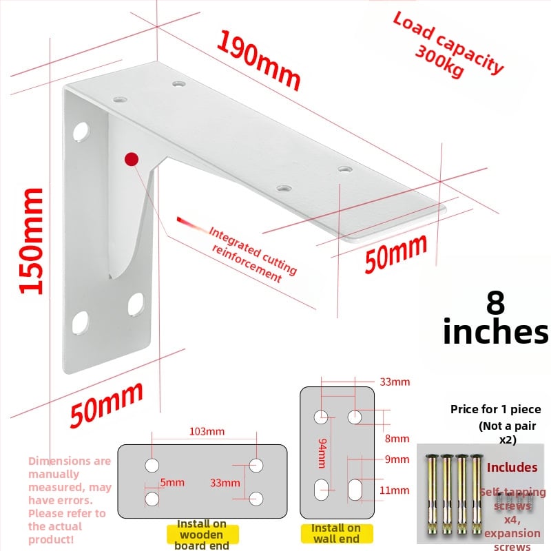 Trojuholníkový nosný rám pre stenový regál, z ocele za studena valcovanej, univerzálny, moderný minimalistický dizajn, Berthet