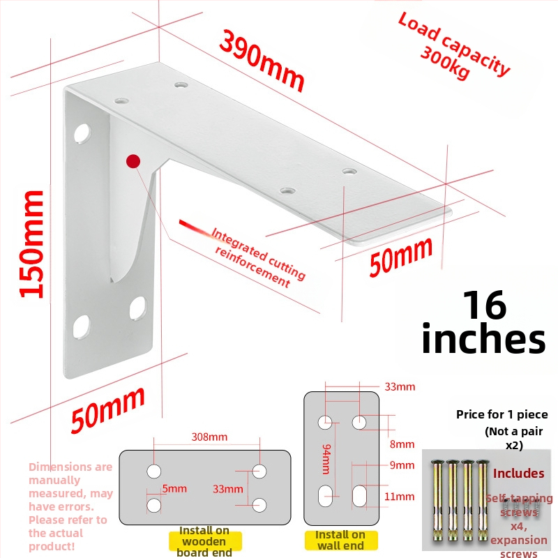 Trojuholníkový nosný rám pre stenový regál, z ocele za studena valcovanej, univerzálny, moderný minimalistický dizajn, Berthet