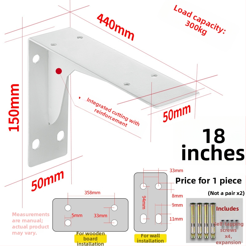 Trojuholníkový nosný rám pre stenový regál, z ocele za studena valcovanej, univerzálny, moderný minimalistický dizajn, Berthet