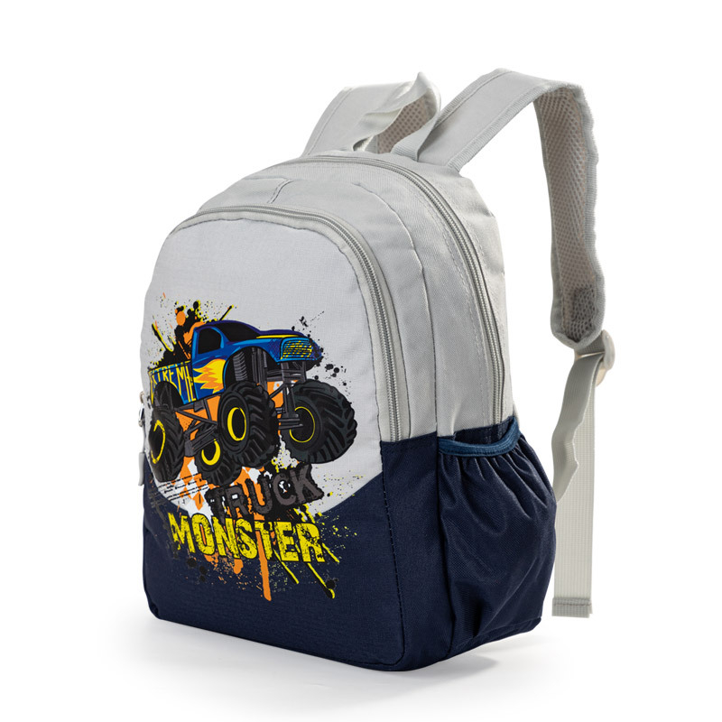 Vaikų kuprinė su vienaragio motyvu, Oxford audinys, kvėpuojanti, lengva, pečių dirželiai su oro pagalve