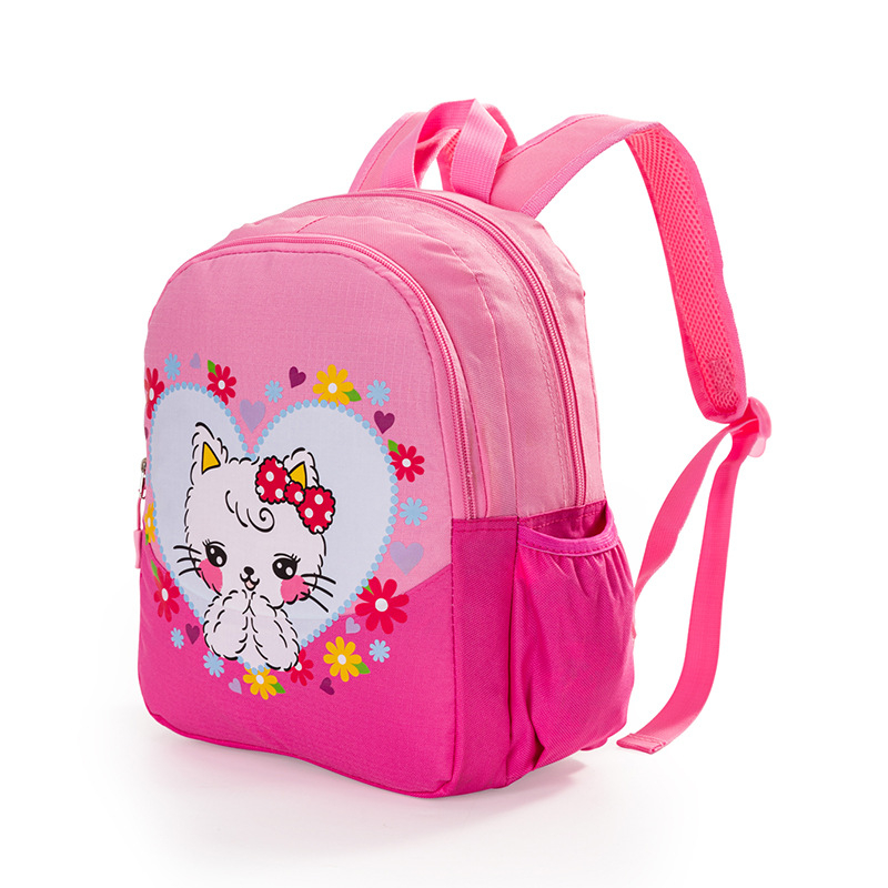 Vaikų kuprinė su vienaragio motyvu, Oxford audinys, kvėpuojanti, lengva, pečių dirželiai su oro pagalve