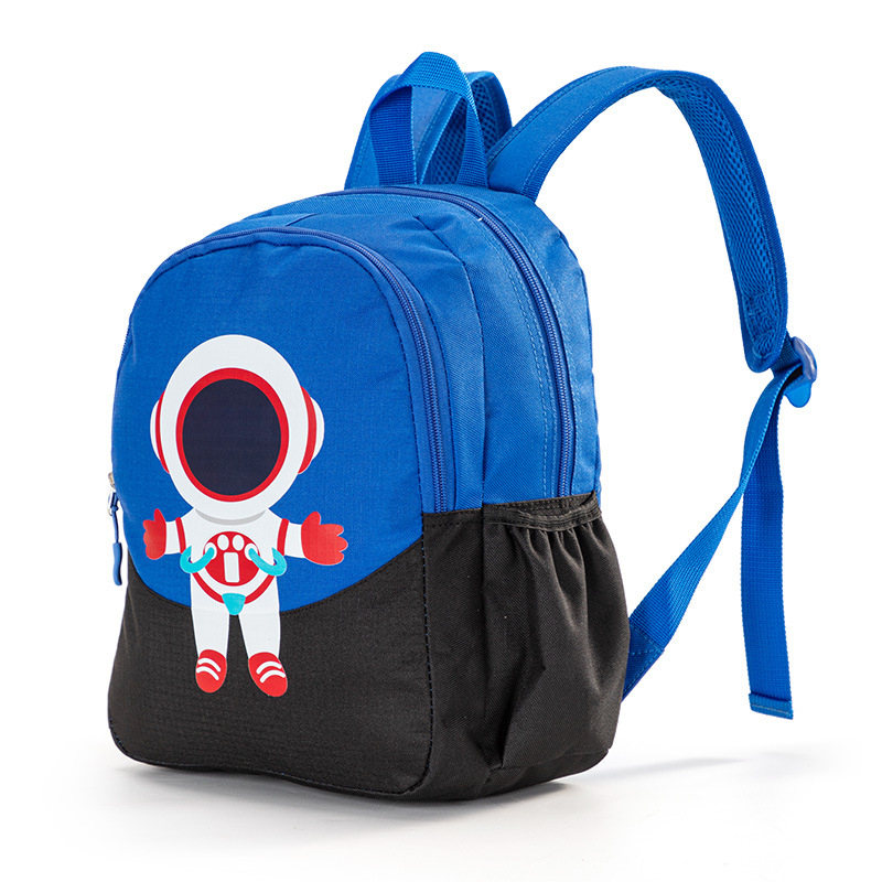 Vaikų kuprinė su vienaragio motyvu, Oxford audinys, kvėpuojanti, lengva, pečių dirželiai su oro pagalve