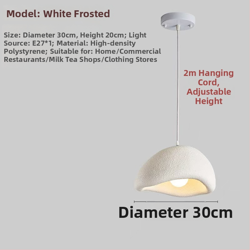 Živicový luster, škandinávsky štýl, LED svetlo, jednoramenný luster (220V; pokrytie 10–15㎡)