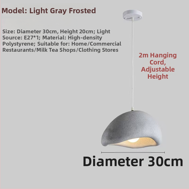 Živicový luster, škandinávsky štýl, LED svetlo, jednoramenný luster (220V; pokrytie 10–15㎡)