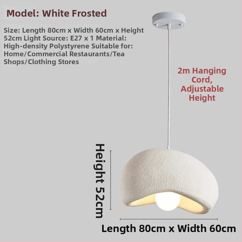 Živicový luster, škandinávsky štýl, LED svetlo, jednoramenný luster (220V; pokrytie 10–15㎡)