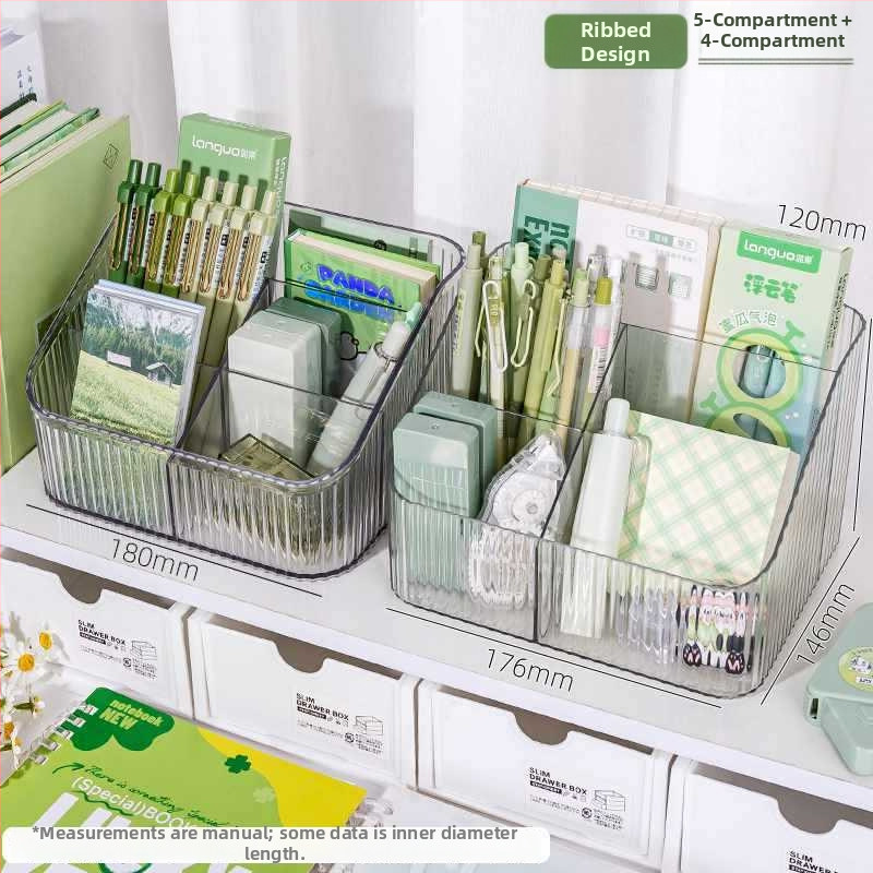 Priehľadný akrylový držiak na perá s veľkou kapacitou — organizér na písacie potreby na detskom stole, darček pre spolužiaka, Vianoce