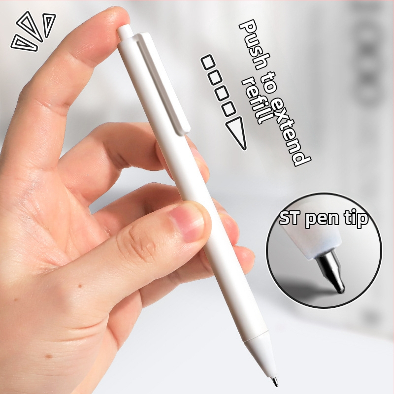 Barrel tipo gelio rašiklis su paspaudimo mechanizmu, greitai džiūstantis, egzaminams, plastikinis korpusas, Marvel serija