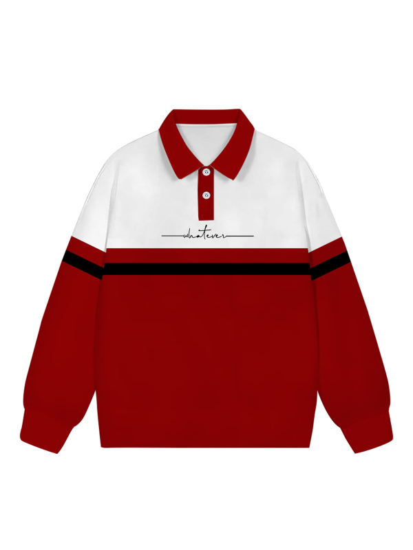 Muška dukserica s 3D digitalnim printom, ovratnik spušten, dugi rukav, 96% poliester, prilagođeni kroj