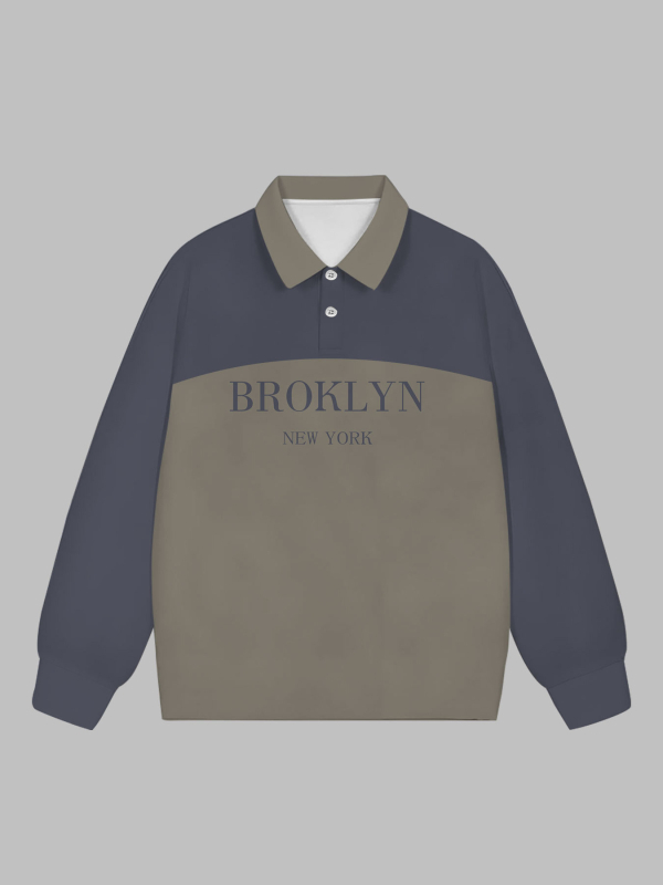 Muška dukserica s 3D digitalnim printom, ovratnik spušten, dugi rukav, 96% poliester, prilagođeni kroj