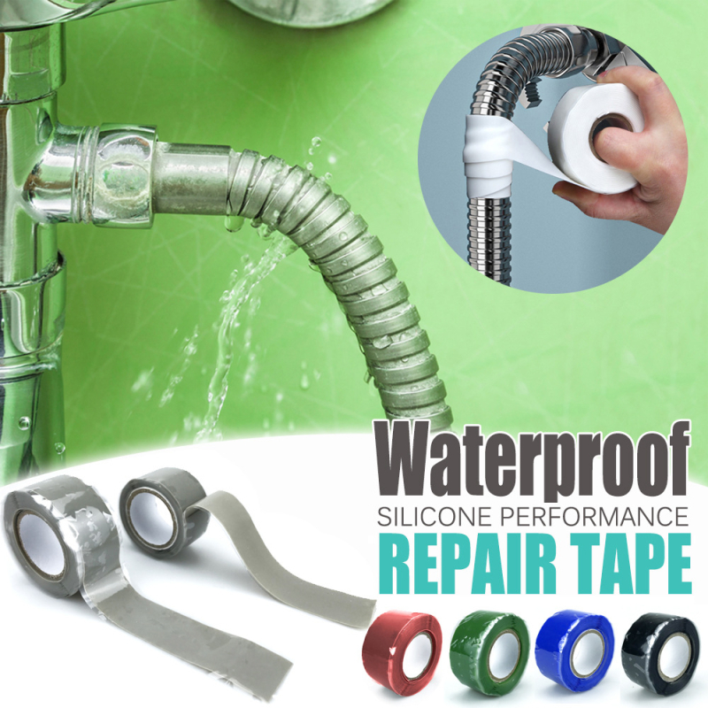 Silikónová samolepiaca páska – izolácia a proti úniku, substrát: silikónový kaučuk, -60°C až 260°C, pre vodovodné rúry