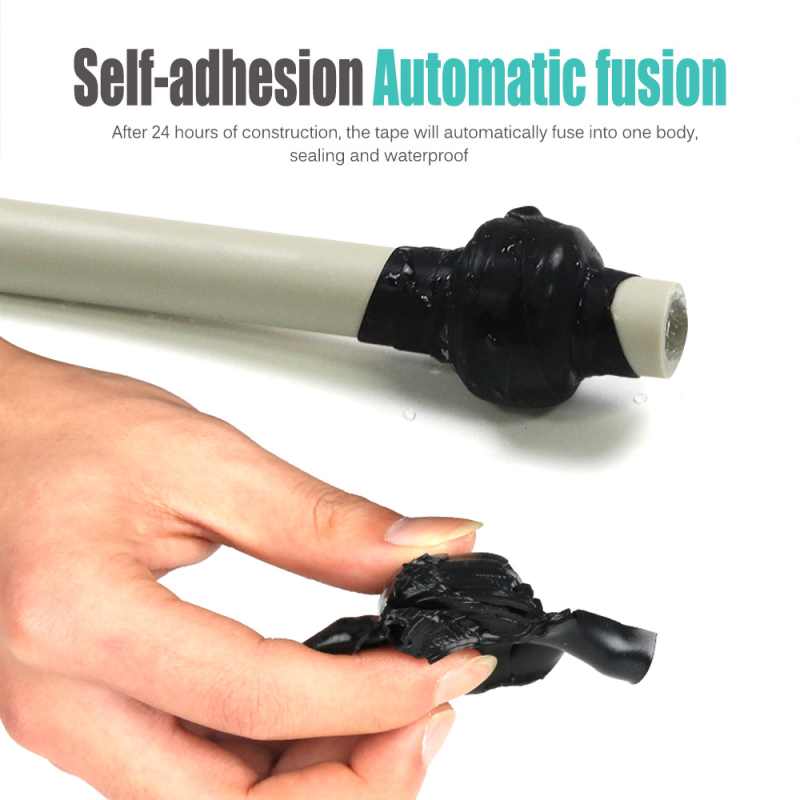 Silikónová samolepiaca páska – izolácia a proti úniku, substrát: silikónový kaučuk, -60°C až 260°C, pre vodovodné rúry