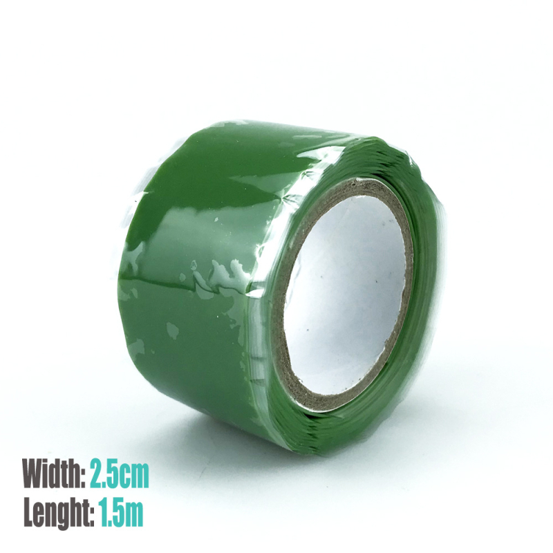 Silikónová samolepiaca páska – izolácia a proti úniku, substrát: silikónový kaučuk, -60°C až 260°C, pre vodovodné rúry