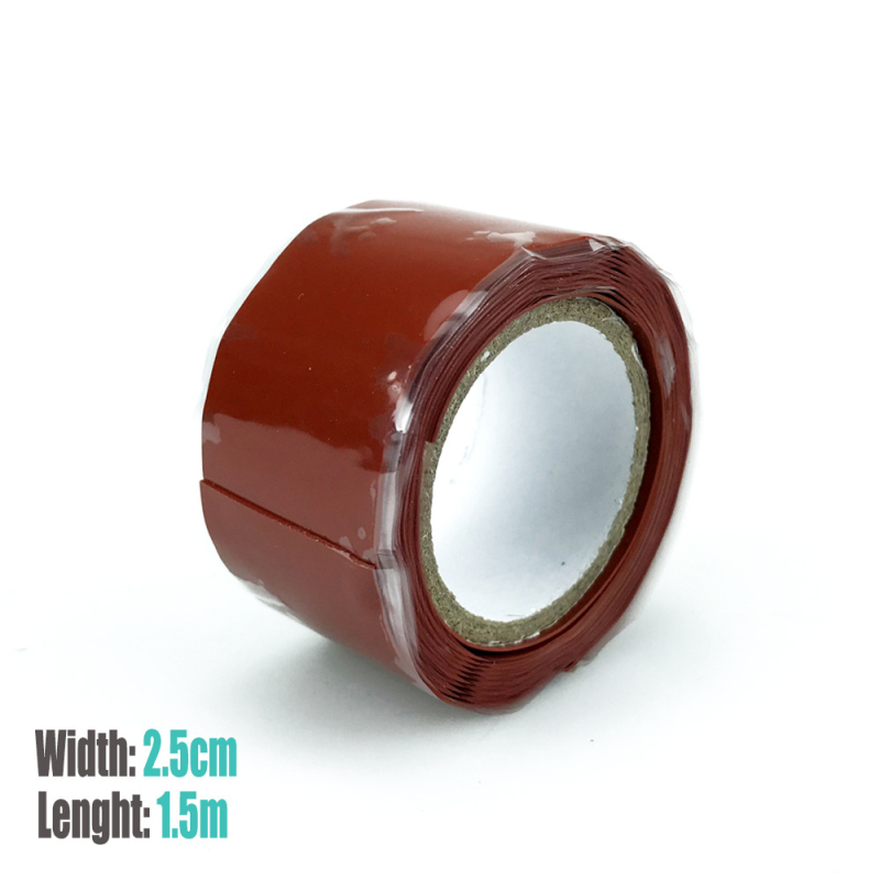 Silikónová samolepiaca páska – izolácia a proti úniku, substrát: silikónový kaučuk, -60°C až 260°C, pre vodovodné rúry