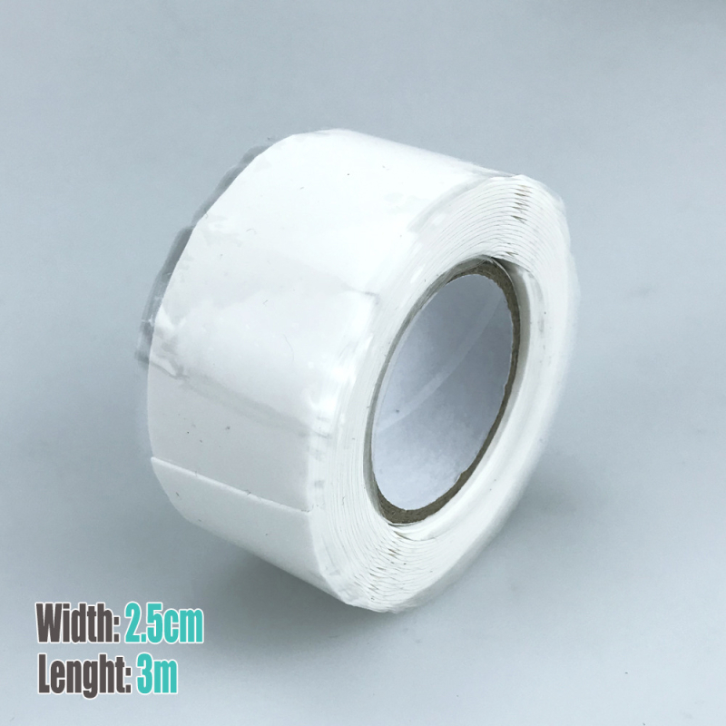 Silikónová samolepiaca páska – izolácia a proti úniku, substrát: silikónový kaučuk, -60°C až 260°C, pre vodovodné rúry