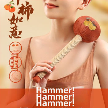 Mugwort Zdravotné Kladivo - Materiál hodvábneho kvetu (Model F98JJM58599S98; Univerzálny štýl)