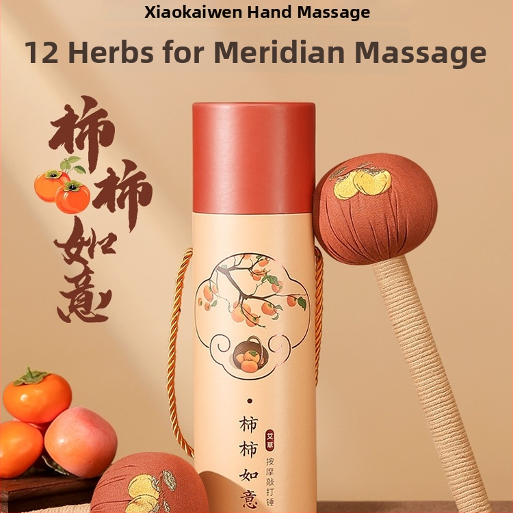 Mugwort Zdravotné Kladivo - Materiál hodvábneho kvetu (Model F98JJM58599S98; Univerzálny štýl)