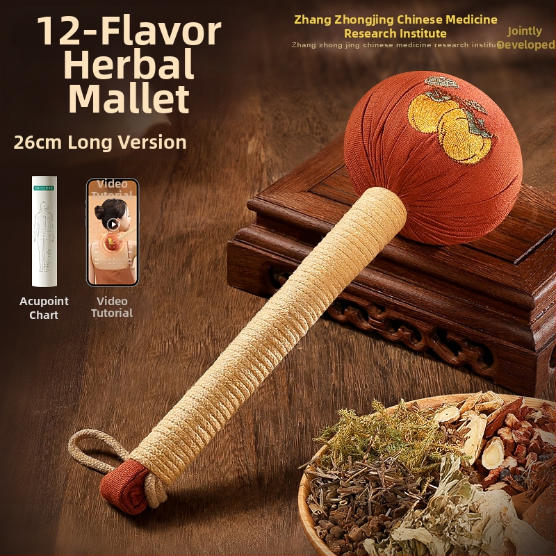 Mugwort Zdravotné Kladivo - Materiál hodvábneho kvetu (Model F98JJM58599S98; Univerzálny štýl)