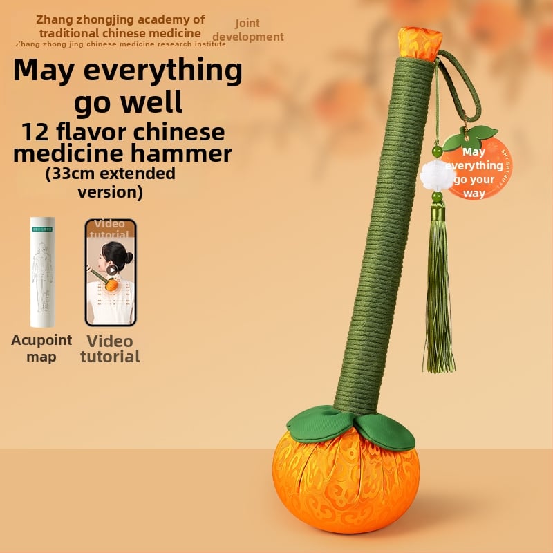 Mugwort Zdravotné Kladivo - Materiál hodvábneho kvetu (Model F98JJM58599S98; Univerzálny štýl)